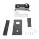 Смеситель для раковины настенный Qtap Gemini QTGEM273GMB45695 Gunmetal Black PVD графит - изображение 8