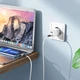 Кабель для айфона Type-C Lightning, Borofone BX83 PD 20W/3A Silicone Белый, 1 метр (1010735-White) - изображение 4