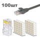 Конектор RJ-45 GEAR САТ.5E 8P8C UTP (уп 100шт) - зображення 1