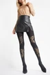 Колготки, 60 den Marilyn 1/2(XS/S) Чёрный-Золотой (104116) - изображение 2
