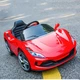 Дитячий електромобіль Bambi Racer Ferrari F8 Tributo M 5860EBLR-3 Червоний (M 5860EBLR) - зображення 1