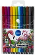 Набор линеров Centrum Fineliners 0.7 мм 12 цветов (4030969802557) - изображение 1