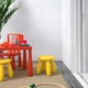 Дитячий стілець, жовтий Ikea Mammut 203.823.24 - изображение 2