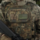 Нагрудный админ подсумок. Ukrarmor Cordura 500D. Крепление Molle. Мультикам 18 × 10 × 3 см - изображение 3