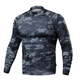 Рашгард тактический Raptor Ukrarmor Rashguard Dark Multicam. Slim fit, полиэстер S - изображение 1