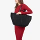 Сумка жіноча шкіряна шоппер велика Regina Notte Shopper 3782 Чорний - зображення 2