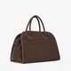 Сумка женская кожаная саквояж большая Regina Notte Travel bag 3787 Шоколад - изображение 3