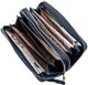Женский кошелек кожаный ST Leather Accessories 18869 Синий - изображение 4