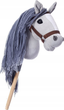 Koń na kiju Tootiny Hobby Horse HoppiHorse A3 Szary (5907630902030) - obraz 1