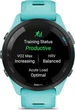 Смарт-часы Garmin Forerunner 265 Black Bezel with Aqua Case and Aqua/Black Silicone Band (010-02810-52) - изображение 11
