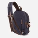 Рюкзак мужской тканевый вмещает формат А4 Vintage leather-20600 Черный - изображение 2