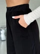 Спортивные штаны женские ISSA PLUS 14303 XXL Черные (issa2007682617647) - изображение 5
