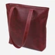 Сумка шопер жіноча шкіряна Shvigel leather-16350 Бордова - изображение 1