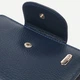 Кошелек женский кожаный для карточек Canpellini leather-21675 Синий - изображение 6