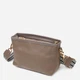 Сумка кросс-боди женская кожаная Vintage leather-22098 Серая - изображение 2