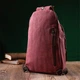 Сумка-рюкзак мужская 4.5 л Vintage leather-22175 Бордовая - изображение 8