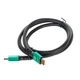 Кабель HDMI - HDMI 1.5м v2.1 8K UHD позолочений грубий, Premium - зображення 3
