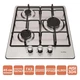 Варильна поверхня VENTOLUX HG430-B3 S (X) - зображення 4