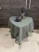 Скатертина Водовідштовхуюча 120 х 175 см Сіра Однотона - зображення 1
