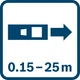 Лазерный дальномер Bosch Professional GLM 25-23 + 2 батарейки 1.5 V LR03 (0601072W00) - изображение 13