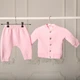 Комплект дитячий з капітону Trendy Tot 03-01526 рожевий 68 см (6 мiс.) - зображення 5