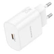 Зарядний пристрій Borofone BA82A Type-C PPS/PD25W 25Вт(QC3.0/FCP/AFC) для Samsung S20 S21 A53 A73 A33 A13 A12 A52 A72 S20 FE Note 10 Lite M31s M51 самсунг A90 iPhone 12 / iPhone 11 - зображення 5