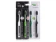 Набір зубних щіток з бамбуковим вугіллям Median Bamboo Charcoal Toothbrush 4 Set (8809643086592) - зображення 1