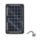 Сонячна монокристалічна портативна панель CcLamp CL-0912 Solar Panel 12W з USB виходом та набором перехідників - зображення 1