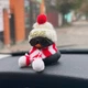Декор в авто качка чорна новорічна - изображение 1