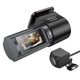 Відеореєстратор HOCO DV8 2K display hidden driving recorder(with rear camera) Black (6942007623384) - зображення 3