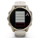 Смарт-часы Garmin Fenix 8 43 mm AMOLED Sapphire, Soft Gold with Fog grey/dark sandstone silicone band (010-02903-11) - изображение 2