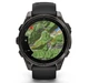 Смарт-часы Garmin Fenix 8 47 mm AMOLED Sapphire, Carbon grey DLC titanium with Black/pebble grey silicone band (010-02904-21) - изображение 2