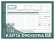 Formularze do nadruku Michalczyk i Prokop Karta drogowa SM/102 numerowana 801-1N A4 80 arkuszy (5906858003857) - obraz 1