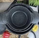 Набор кухонной посуды с мраморным антипригарным покрытием Edenberg EB-9185 (10 предметов) - изображение 10