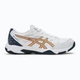 Кросcовки сквош муж. Asics Gel-Rocket 11 white/gold (45) 11 1071A091-103 45 - изображение 2