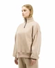 Світшот жіночий оверсайз на блискавці Beige XL - зображення 2