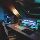 Механическая беспроводная клавиатура Royal Kludge RK61 60% с переключателями hotswap, Type-C, RGB подсветка, 61 клавиша, Синие светчие (раскладка UA - US, QWERTY) белый - изображение 9