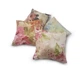 Комплект декоративних подушок Firanka Flowers Aquarelle 30х30см 4шт кольорові (п_0109а) - зображення 1