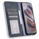 Чехол-книжка Deexe Retro Style для Motorola Edge 50 Neo / Edge 60 Neo - Blue - изображение 2