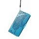 Чохол-книжка з малюнком UniCase Butterfly Pattern для Samsung Galaxy A16 (A165) - Blue - зображення 4