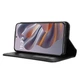 Чехол-книжка Deexe Retro Style для Motorola Edge 50 Neo / Edge 60 Neo - Black - изображение 3