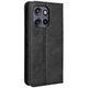 Чехол-книжка Deexe Retro Style для Motorola Edge 50 Neo / Edge 60 Neo - Black - изображение 6