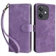 Чохол-книжка Deexe Delta Book для OPPO A3x / A3 / A40m - Purple - зображення 1
