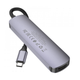 USB Хаб Hoco HB28 Type-C multi-function converter (HDMI+USB3.0+USB2.0+SD+TF+PD) Сірий - зображення 5