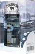 Набор водка Zubrowka Biala 0.7 л 40% + 2 рюмки (4820178651271) - изображение 2
