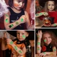 Светящиеся тату Хэллоуин 10 листов (Часть 3) - изображение 4