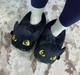 Тапочки Кігурумі іграшки Kigurumi Беззубик Дракон домашні плюшеві Чоловічі Чорний 36-43 (М753206) - зображення 2