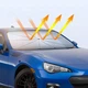 Автомобильный солнцезащитный зонтик на лобовое стекло Bodasan шторка отражатель на лобовое стекло (CWS8) - изображение 8