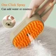 Паровая расческа для вычесывания шерсти кошек и собак UKC 3в1 Steamy Brush (057k) - изображение 4
