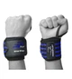 Кистьові бинти PowerPlay 3081 Gym WristT Wraps Чорно-Сині - изображение 1